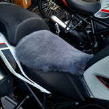 'The Nomad' Adventure Motorcycle Short Wool Sheepskin Seat Pad