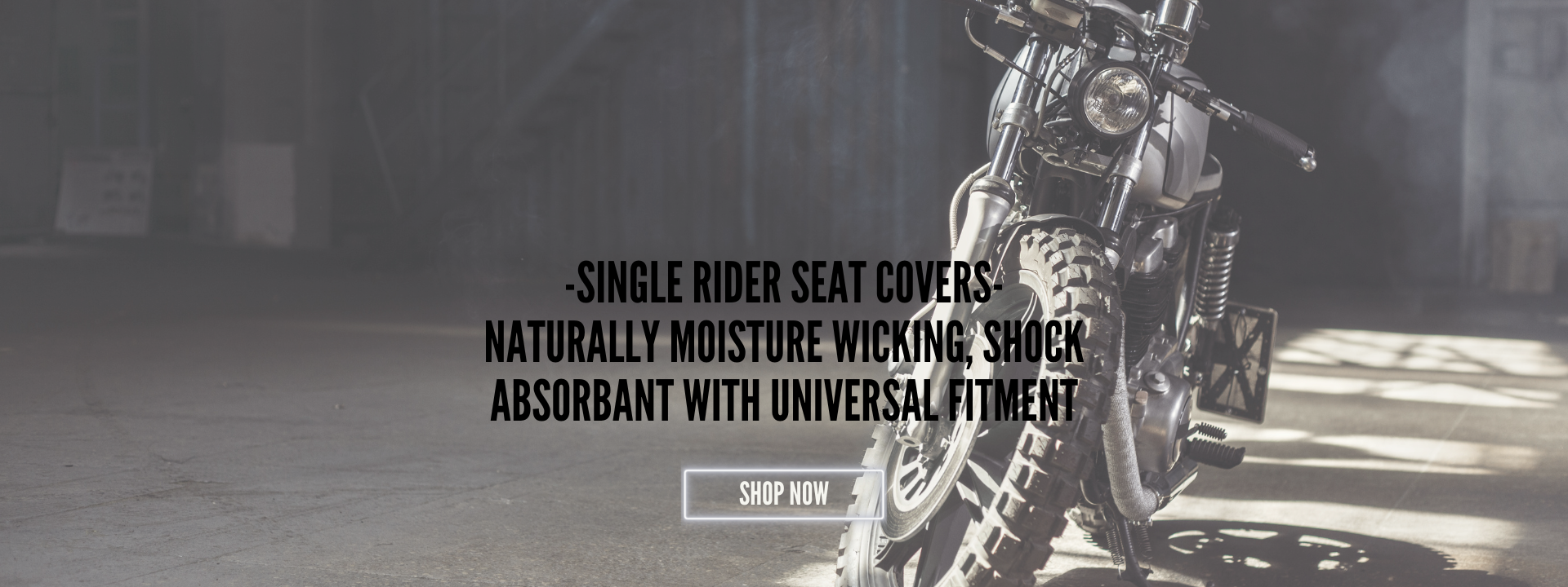 LV SEAT COVER MOTORCYCLE UNIVERSAL