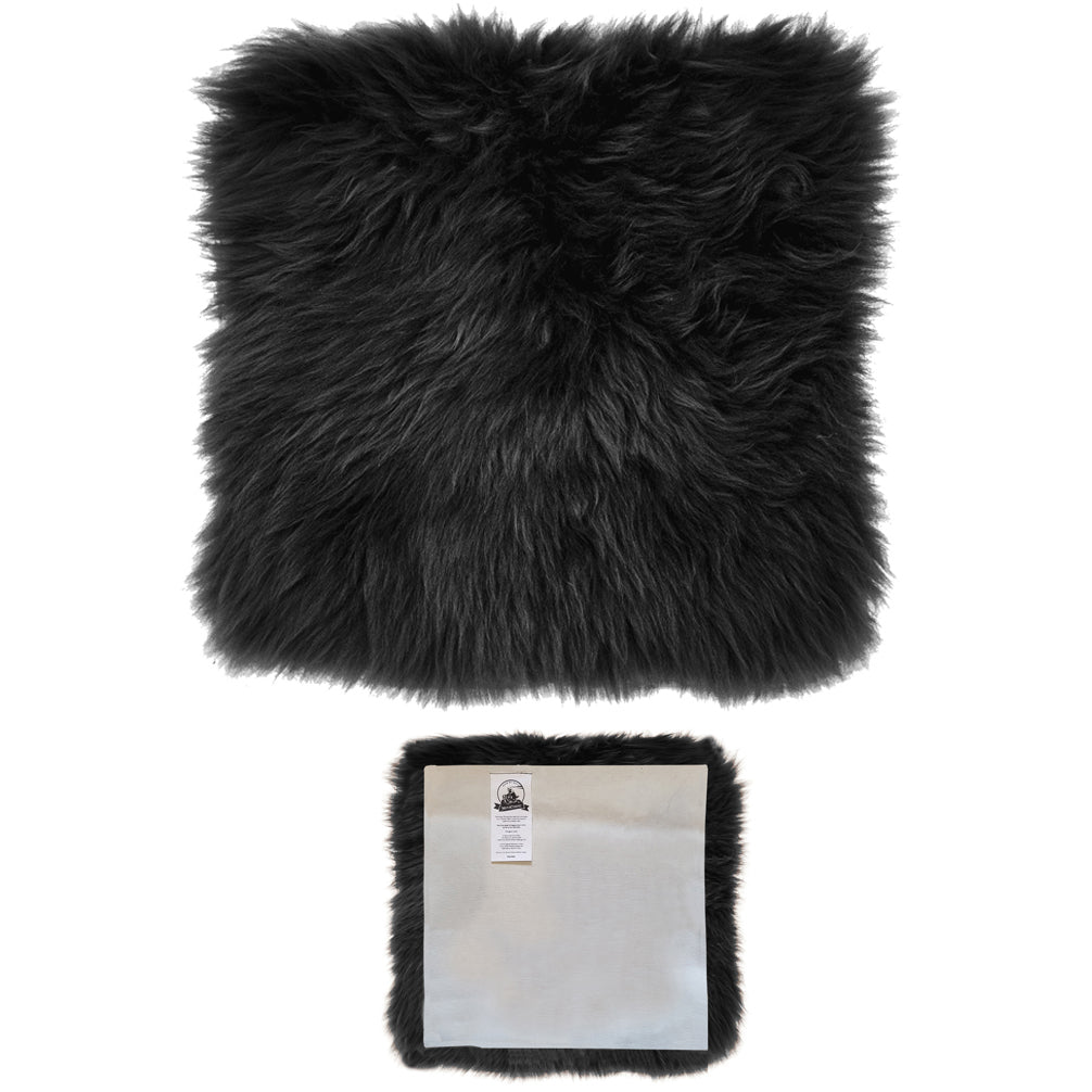 Curly sheepskin seat online pad