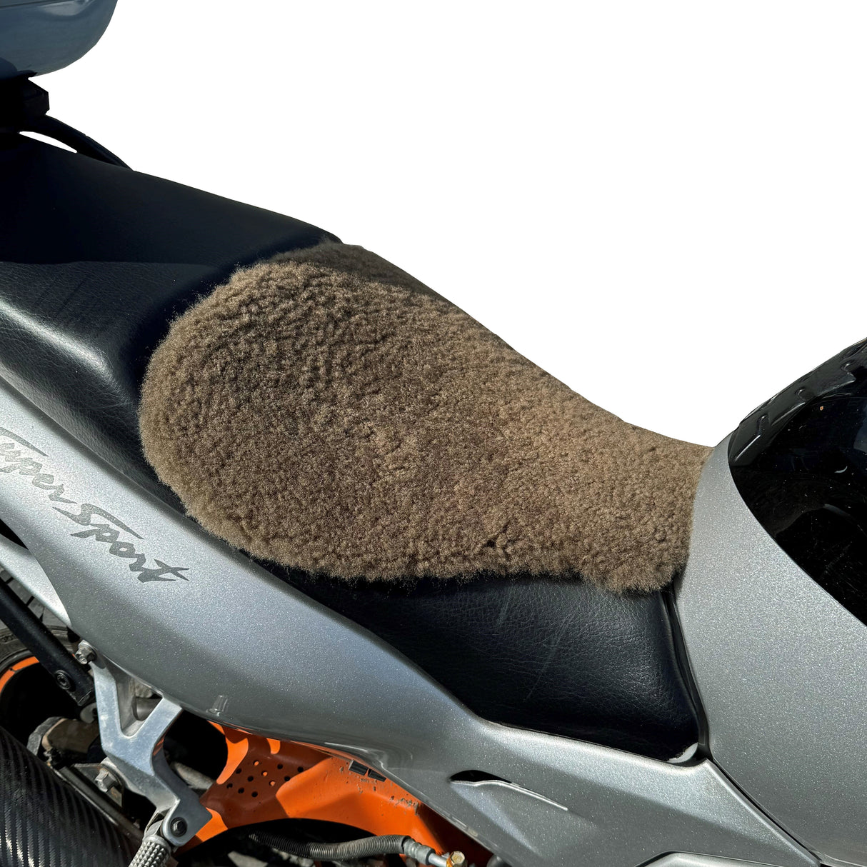 MachCraft 'The Nomad' Adventure Motorcycle Sheepskin Seat Pad