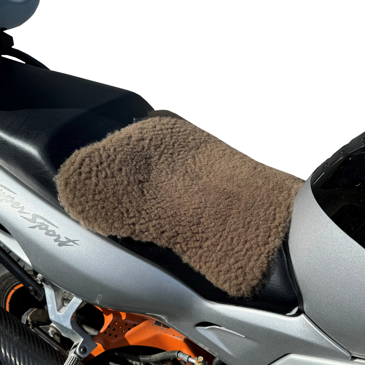 MachCraft 'The Varela' Sports Touring Motorcycle Sheepskin Seat Pad