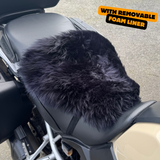 ComfortCraft "The Nomad" Long Wool Padded Motorcycle Seat Pad