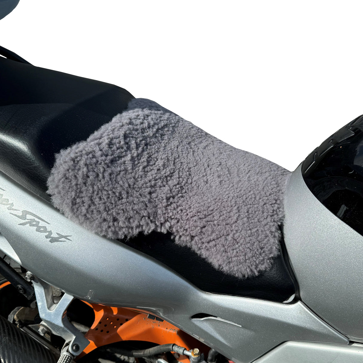 MachCraft 'The Varela' Sports Touring Motorcycle Sheepskin Seat Pad