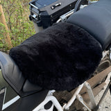 'ComfortCraft' The Oblique Mid Size Motorcycle Sheepskin Seat Pad