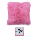 'BraveRider' Pink Sheepskin Motorcycle Seat Cover