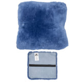 Cobalt Merino Short Wool Sheepskin Seat Cover
