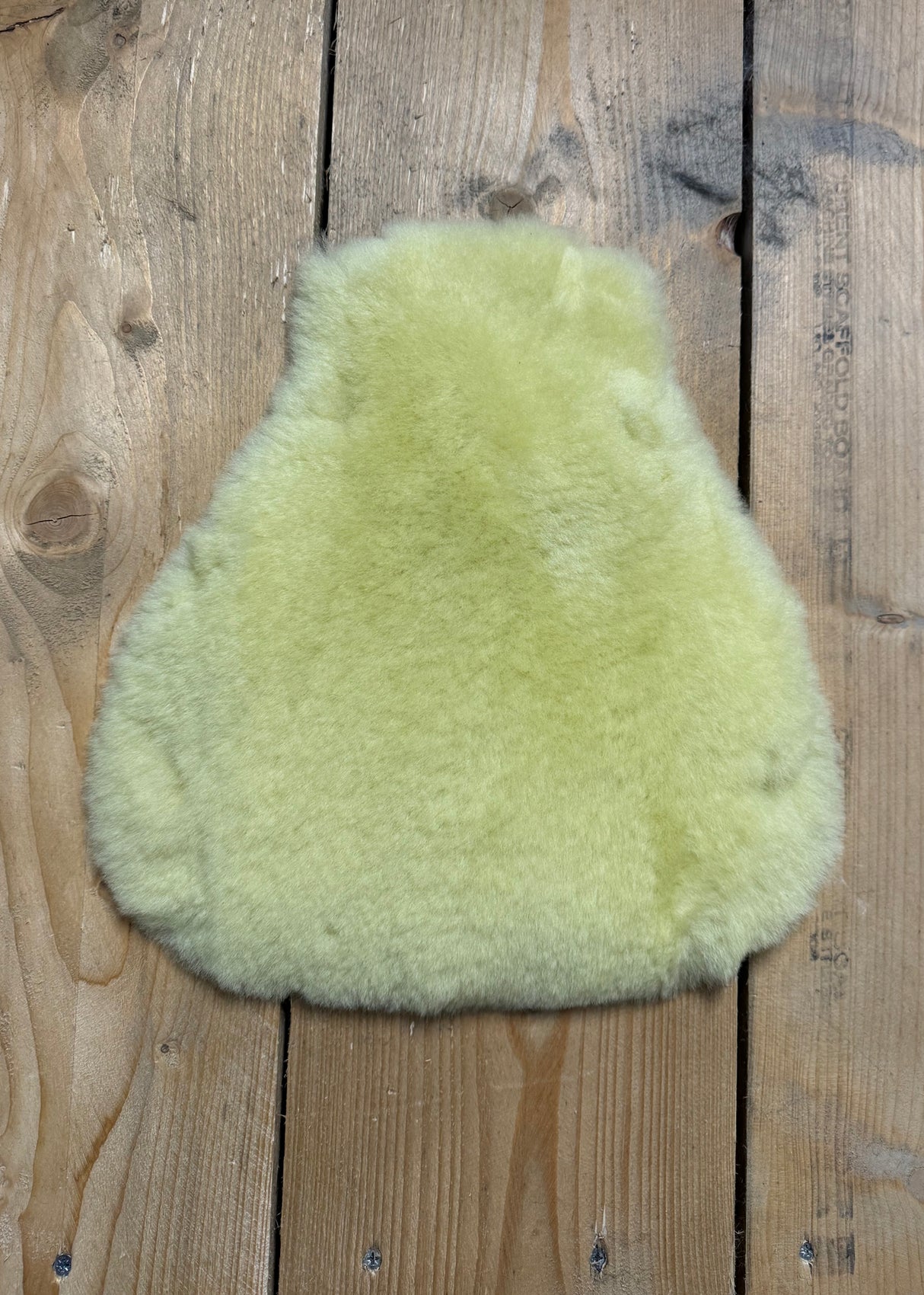 'The Nomad' Short Wool Pale Yellow