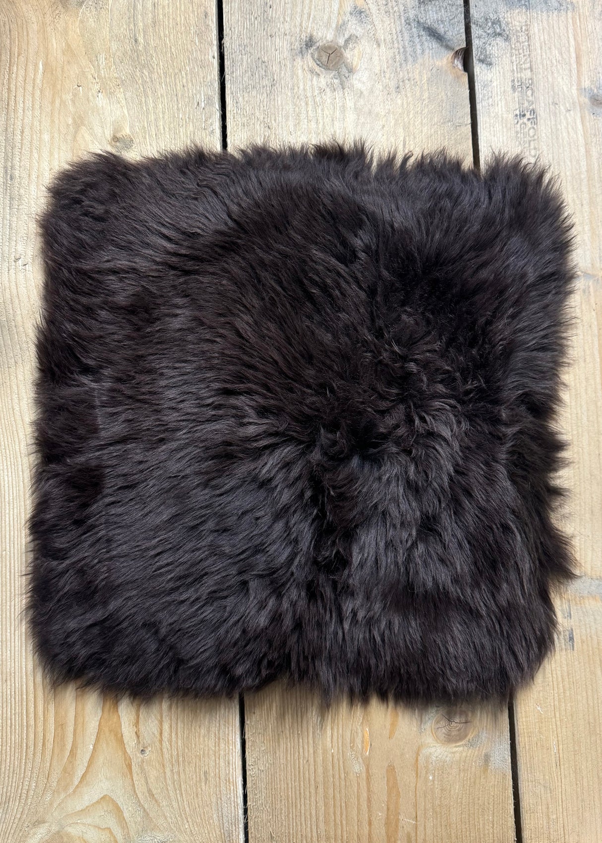 'The Universal' Long Wool Brown 35cm